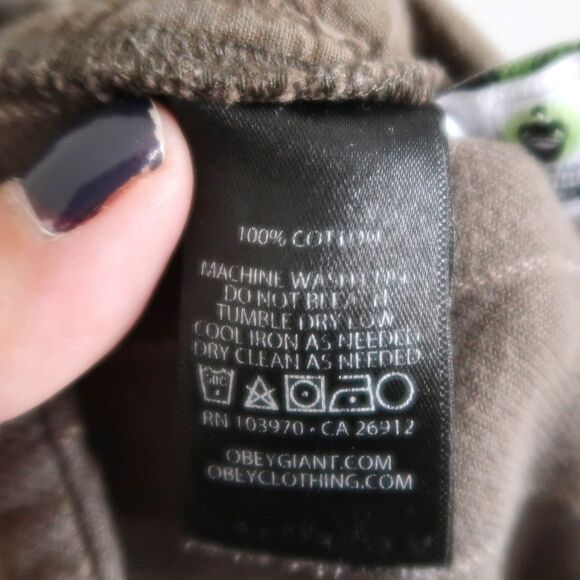 OBEY Worldwide Striped Drawstring Pants - Size Small - Picture 9 of 9